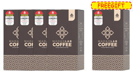 4x Madadlab Coffee FREE 1 Kotak
