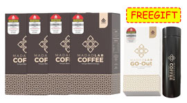4x Madadlab Cofee + 2x FREEGIFT