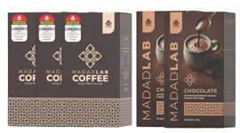 3 Madadlab Coffee + 2 Madadlab Coklat